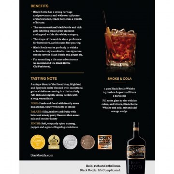 Black Bottle Spec Sheet 2